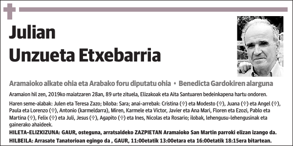 Julian Unzueta Etxebarria