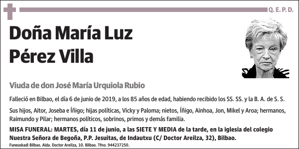 María Luz Pérez Villa