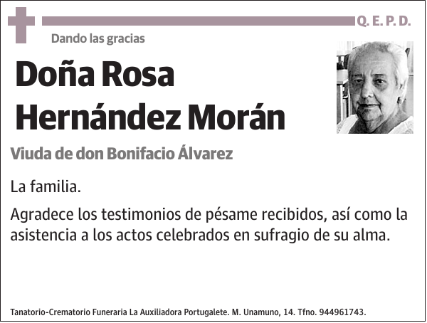 Rosa Hernández Morán