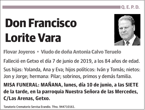 Francisco Lorite Vara