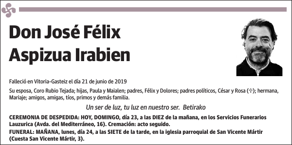José Félix Aspizua Irabien