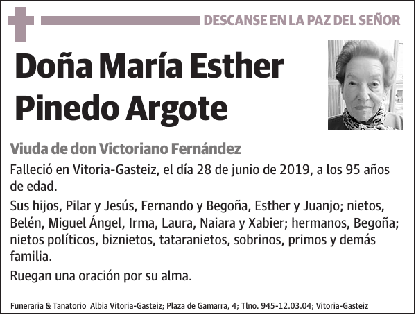 María Esther Pinedo Argote