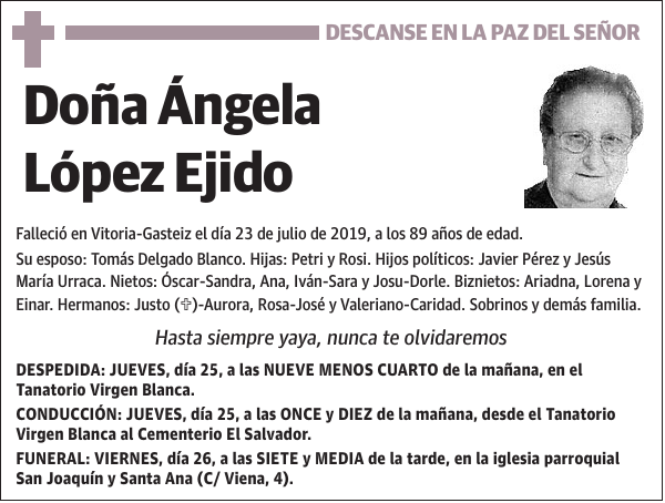 Ángela López Ejido