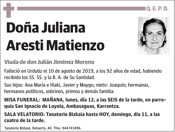 Juliana Aresti Matienzo