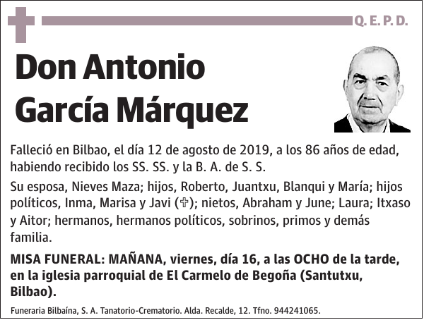 Antonio García Márquez