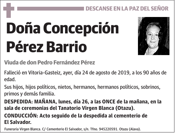 Concepción Pérez Barrio