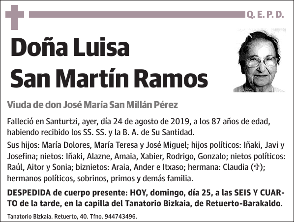 Luisa San Martín Ramos