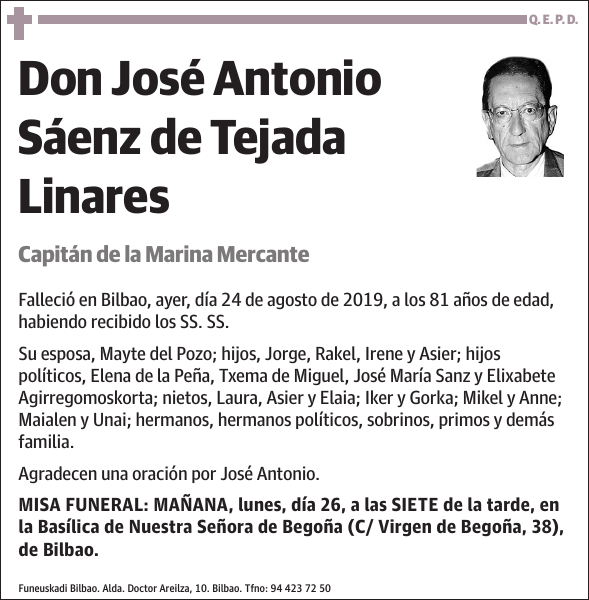 José Antonio Sáenz de Tejada