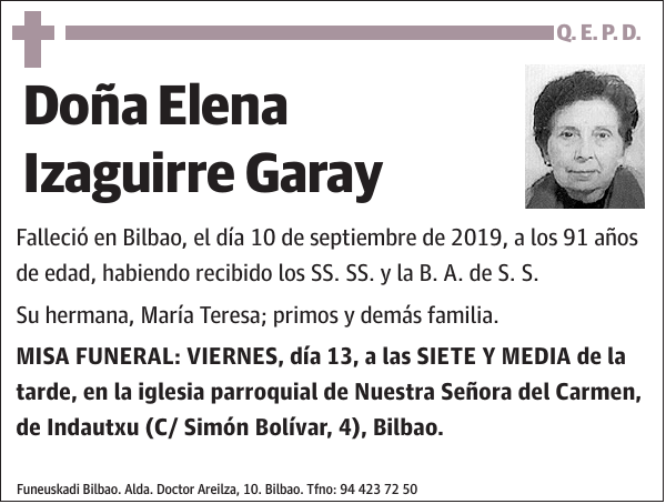 Elena Izaguirre Garay