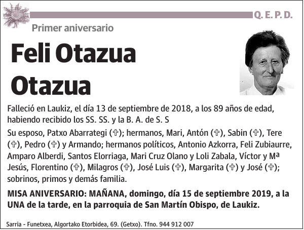 Feli Otazua Otazua