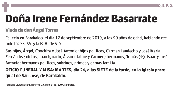 Irene Fernández Basarrate