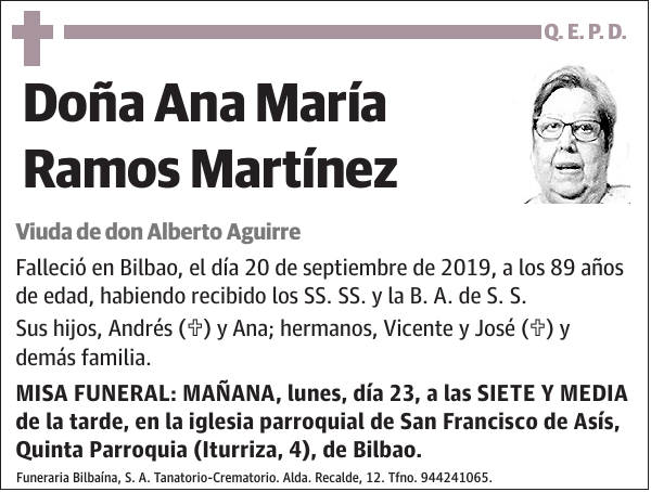 Ana María Ramos Martínez