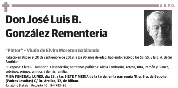 José Luis B. González Rementeria