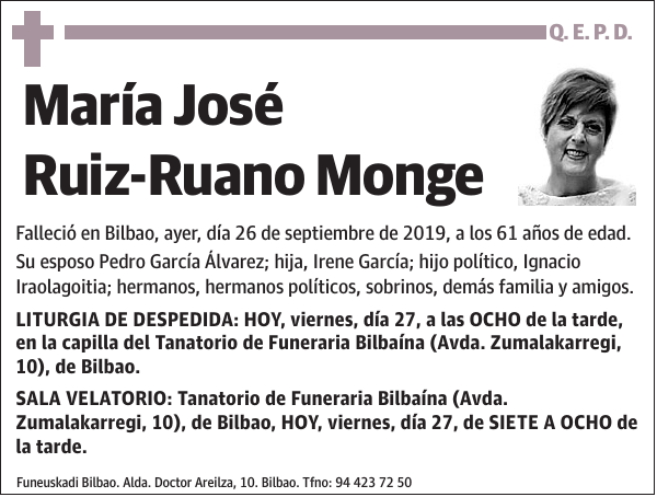 María José Ruiz-Ruano Monge