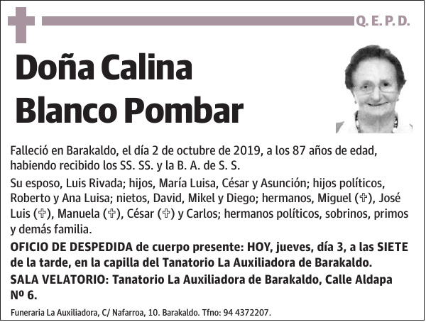 Calina Blanco Pombar