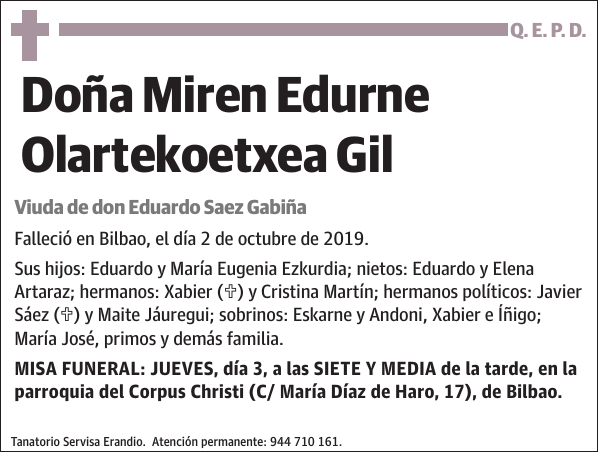 Miren Edurne Olartekoetxea Gil