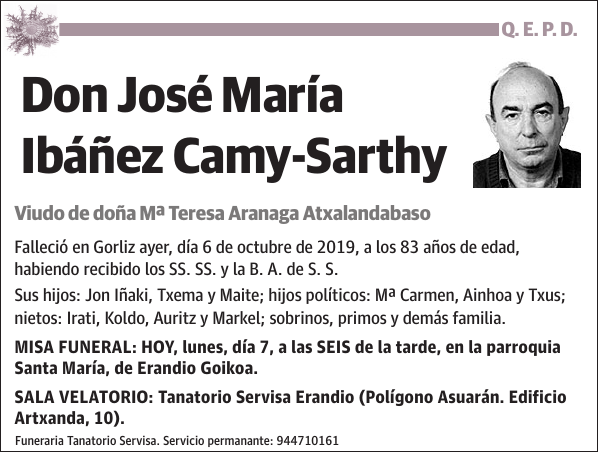 José María Ibáñez Camy-Sarthy
