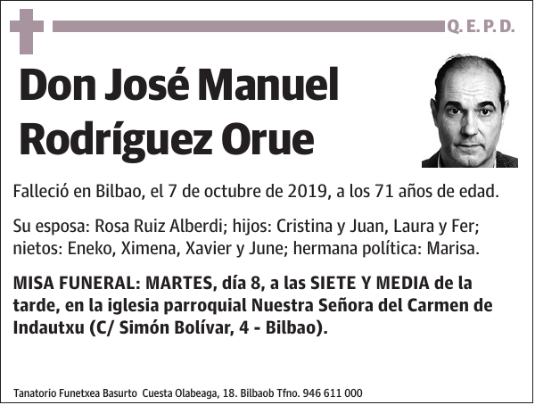 José Manuel Rodríguez Orue