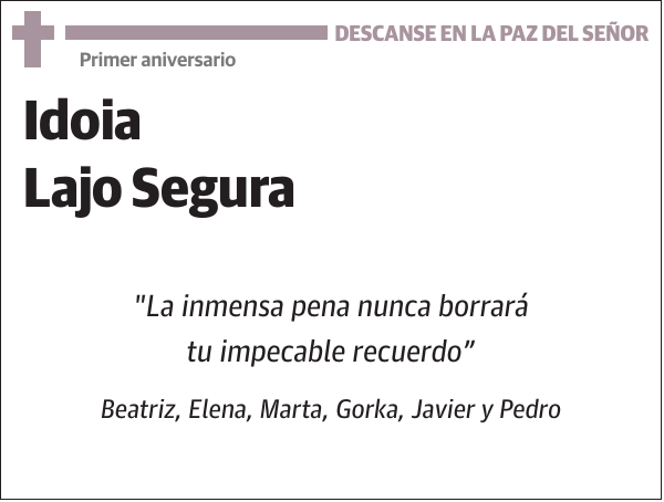 Idoia Lajo Segura
