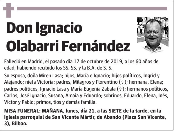 Ignacio Olabarri Fernández