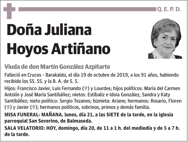 Juliana Hoyos Artiñano
