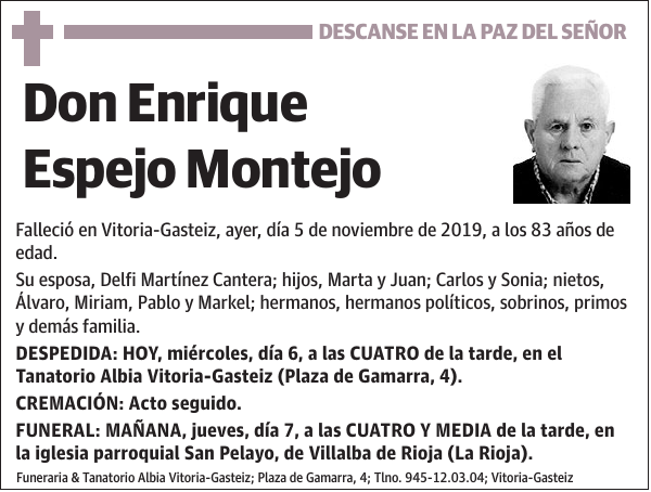 Enrique Espejo Montejo