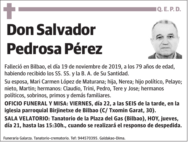 Salvador Pedrosa Pérez