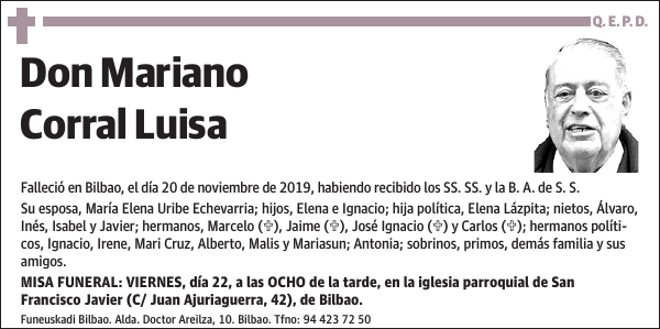 Mariano Corral Luisa