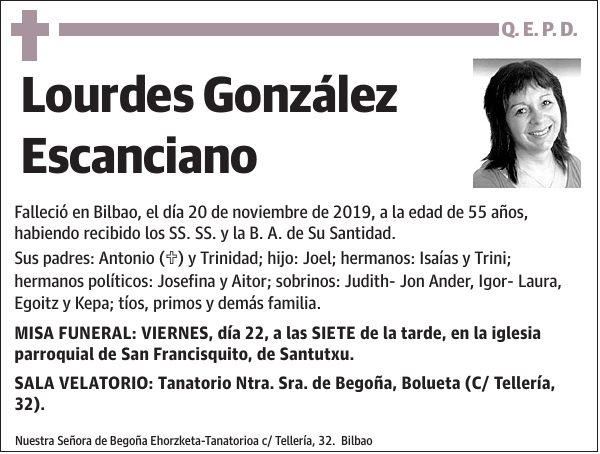 Lourdes González Escanciano