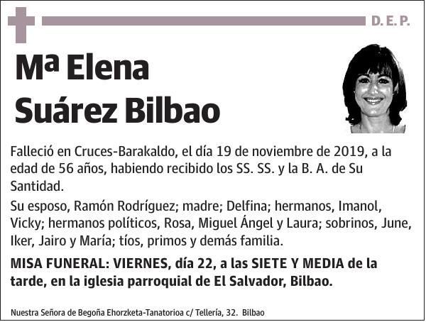 Mª Elena Suárez Bilbao