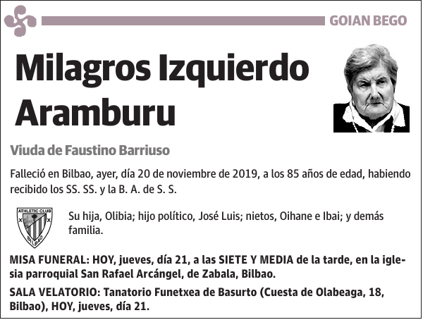 Milagros Izquierdo Aramburu