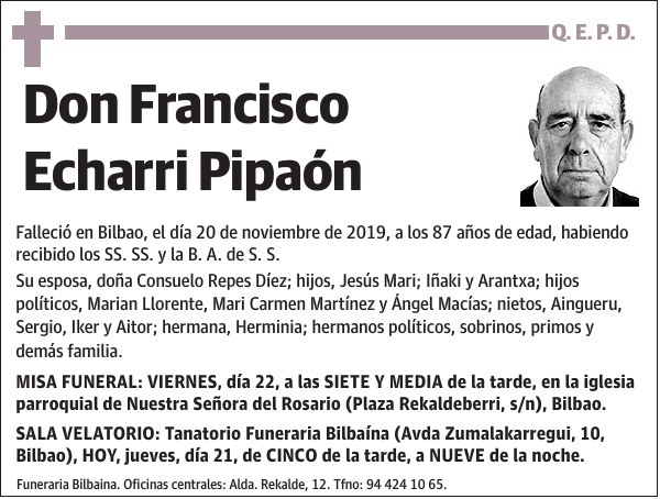 Francisco Echarri Pipaón