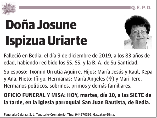 Josune Ispizua Uriarte