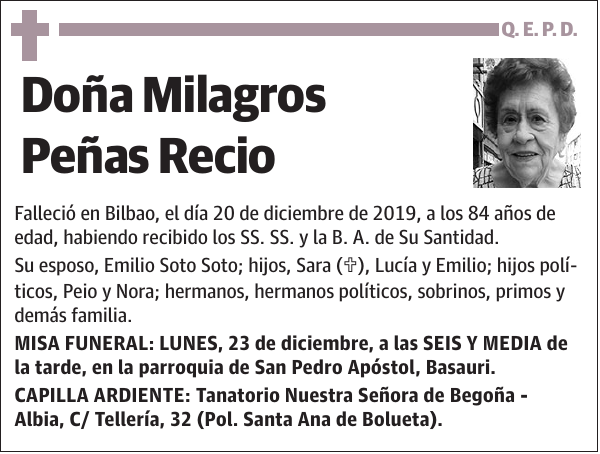 Milagros Peñas Recio