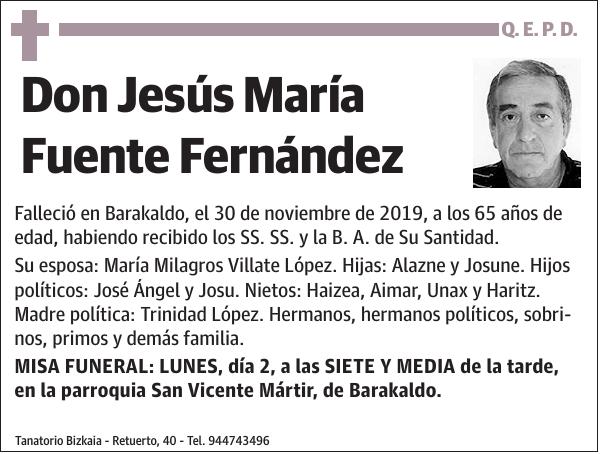 Jesús María Fuente Fernández