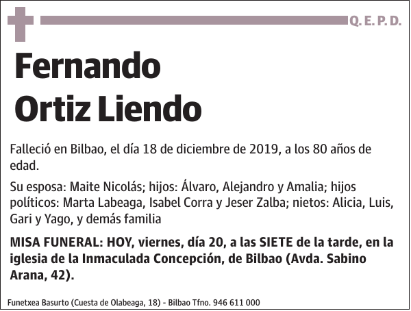 Fernando Ortiz Liendo