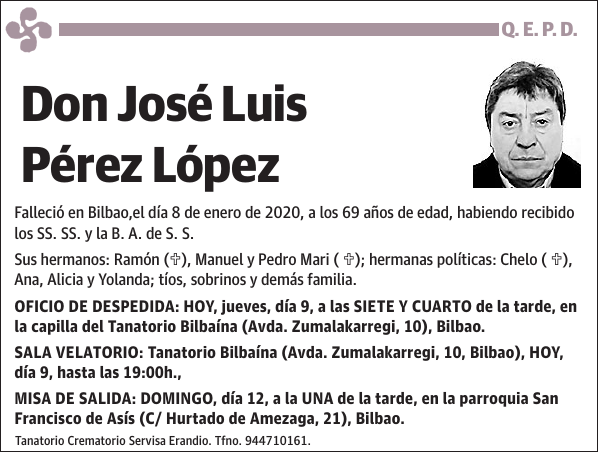 José Luis Pérez López