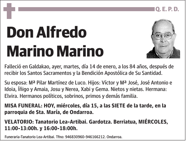 Alfredo Marino Marino