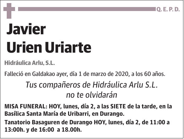 Javier Urien Uriarte
