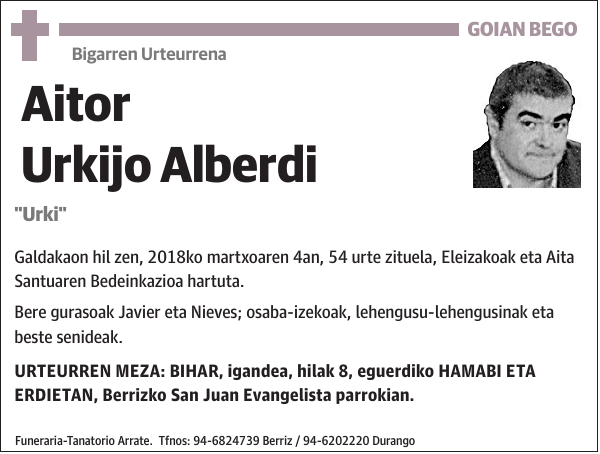 Aitor Urkijo Alberdi