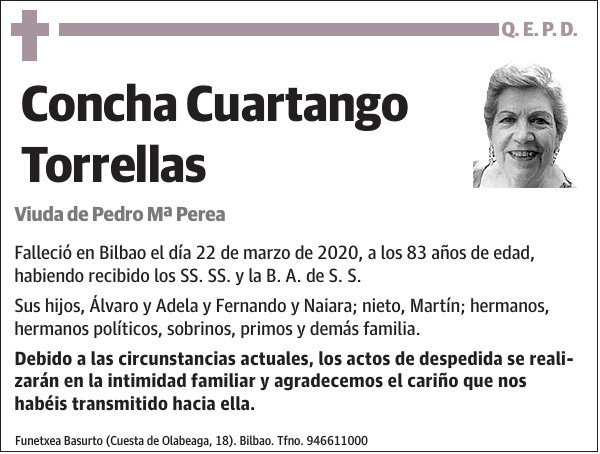 Concha Cuartango Torrellas