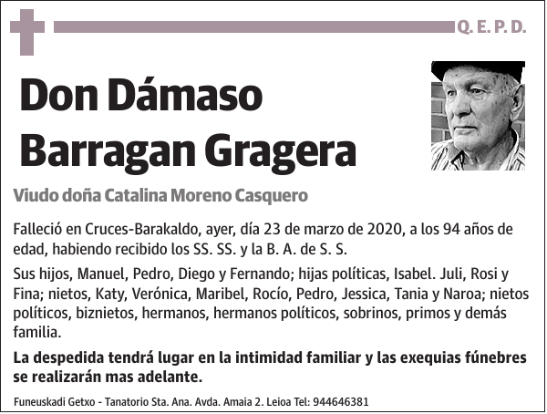 Dámaso Barragan Gragera