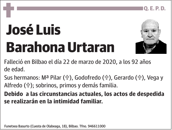 José Luis Barahona Urtaran