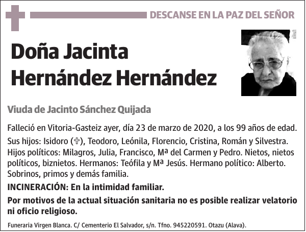 Jacinta Hernández Hernández