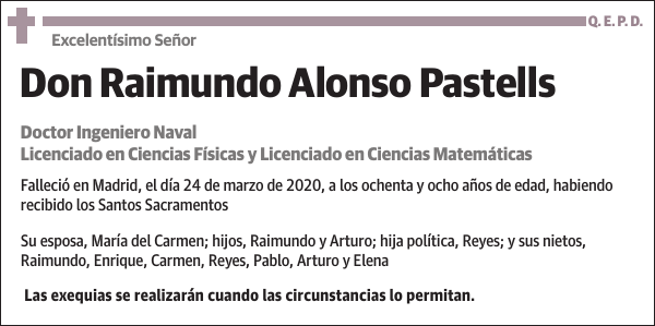 Raimundo Alonso Pastells