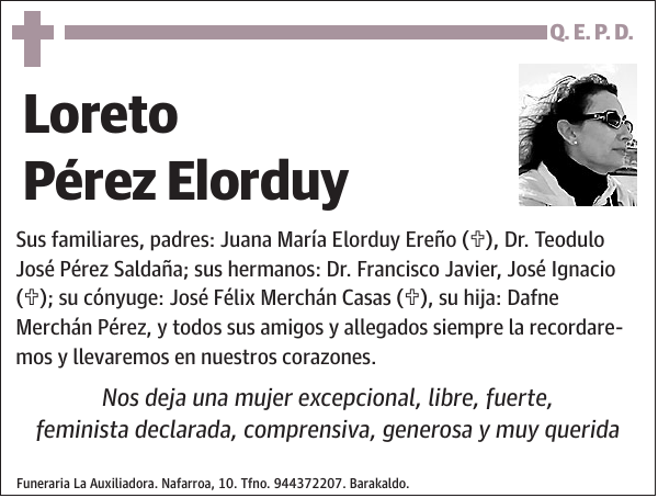 Loreto Pérez Elorduy
