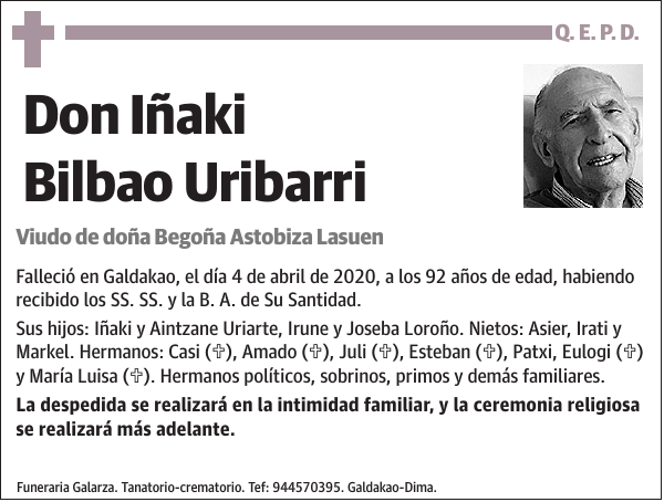 Iñaki Bilbao Uribarri