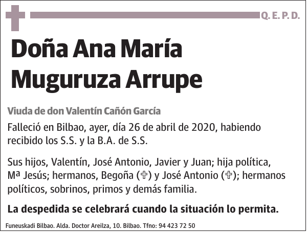 Ana María Muguruza Arrupe
