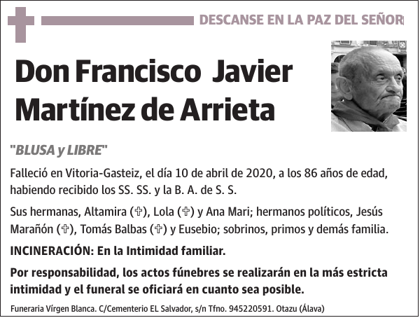 Francisco Javier Martínez de Arrieta