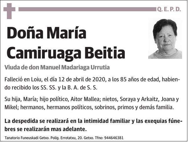 María Camiruaga Beitia